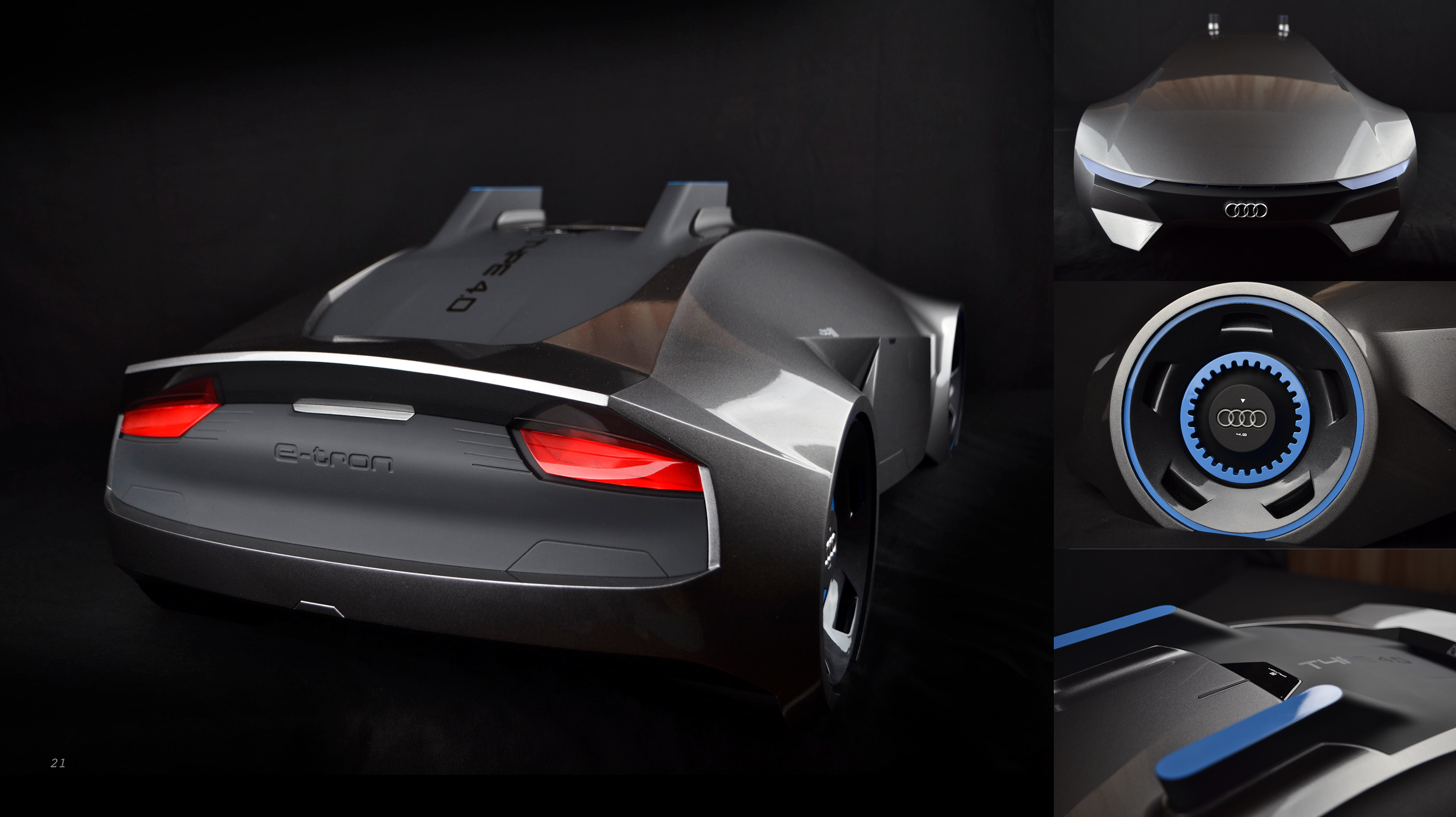 Design process，Concept car design，audi，