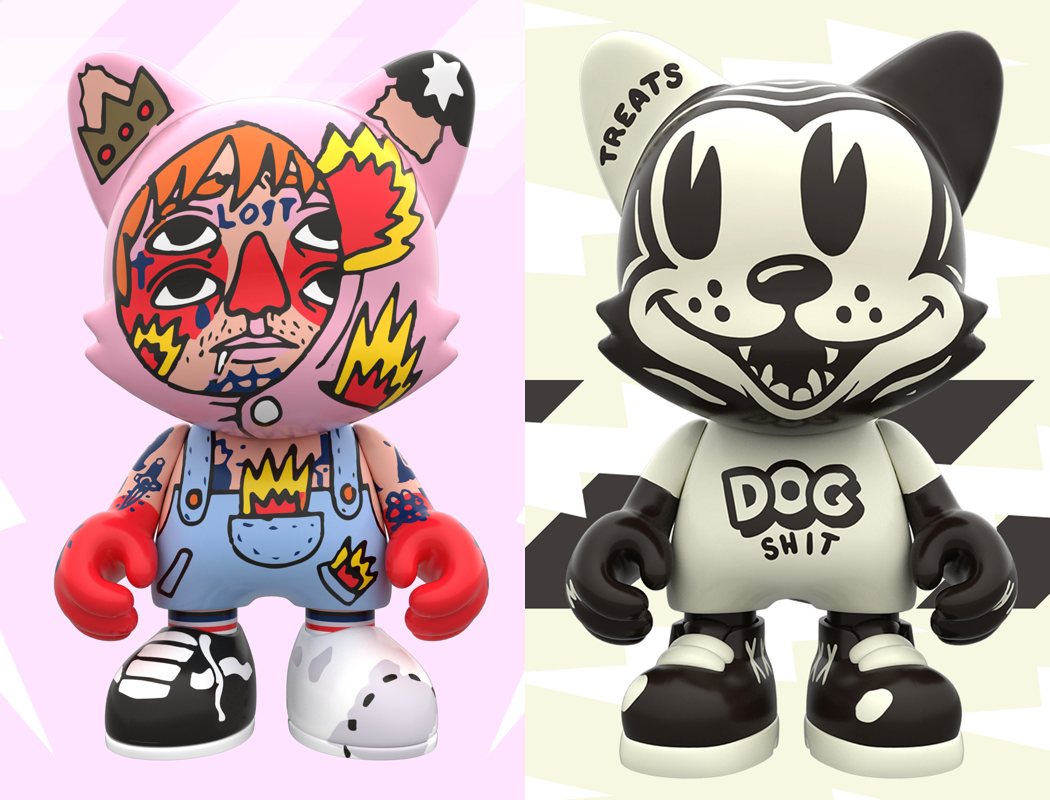 Kidrobot，Art design，Toy design，Janky，