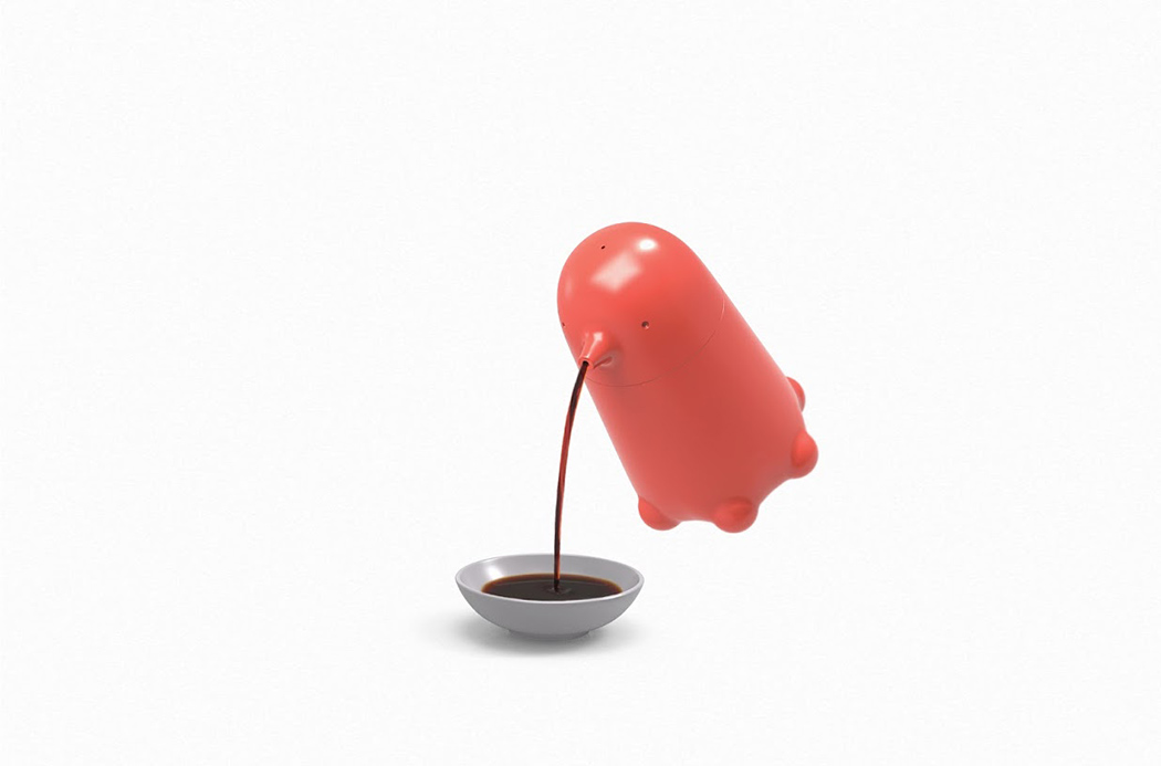 lovely，octopus，Soy sauce bottle，OCTO，