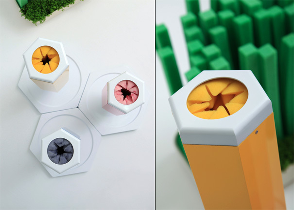 Umbrella，Receive，color，pencil，Cartoon，