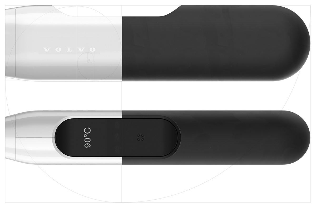 Volvo IR，black，outdoor，thermometer，volvo，Volvo，