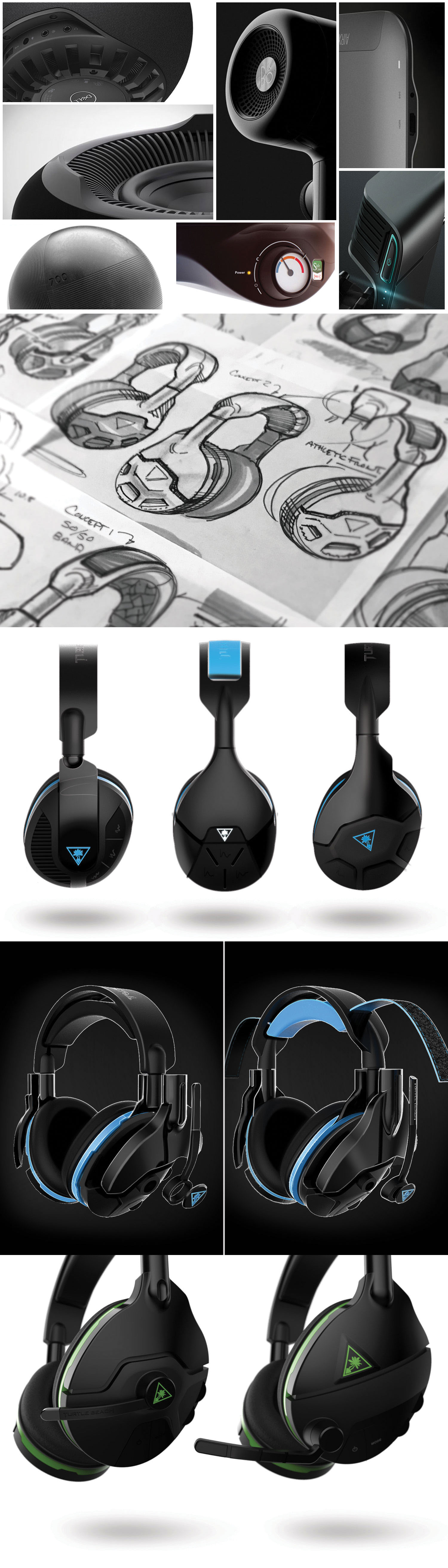 product design，Wireless game headset，STEALTH 600，