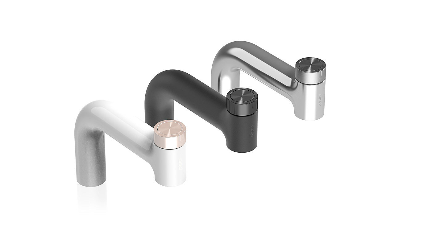 luxurious，simple，black，water tap，ESSENCE，