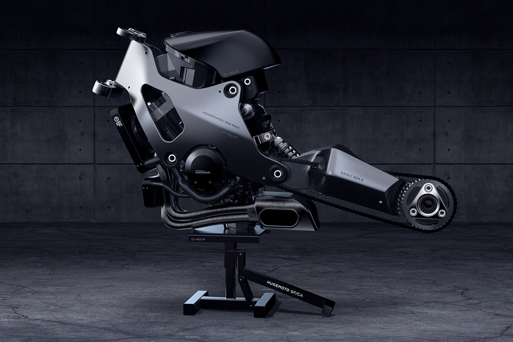 vehicle，motorcycle，MONO RACR，silver，black，