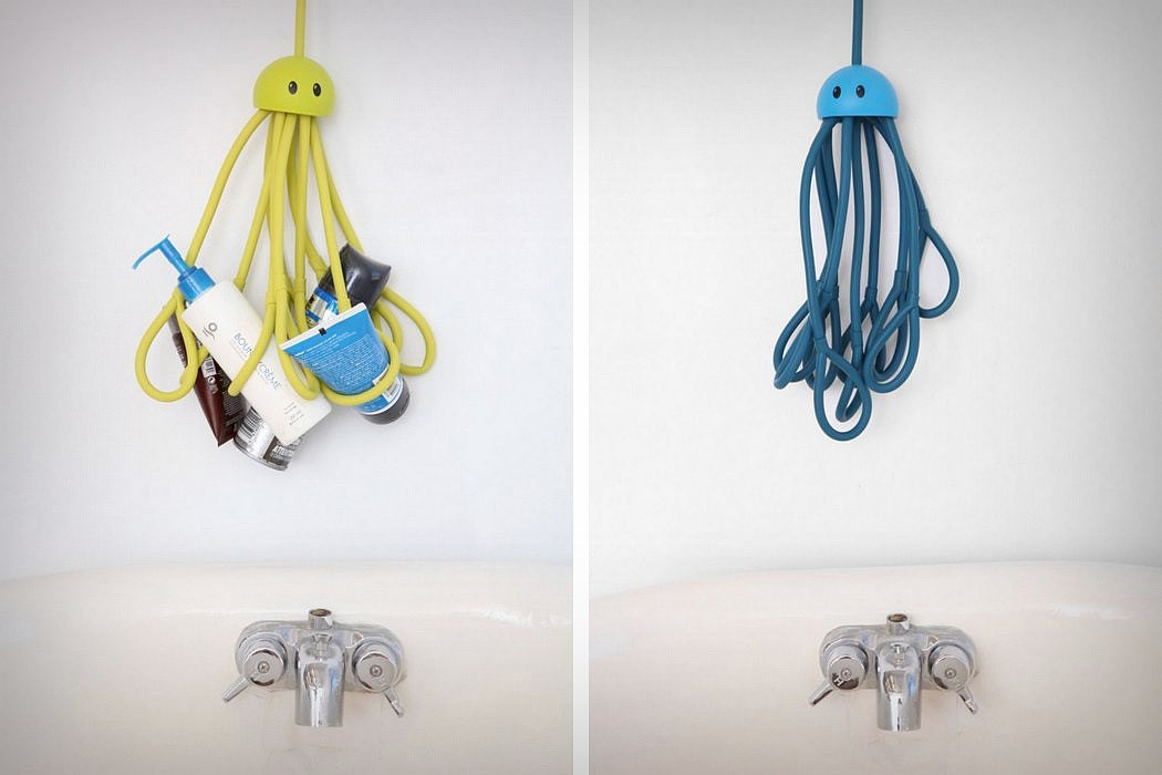 blue，Shelf，Shower Room，Tentacle，octopus，