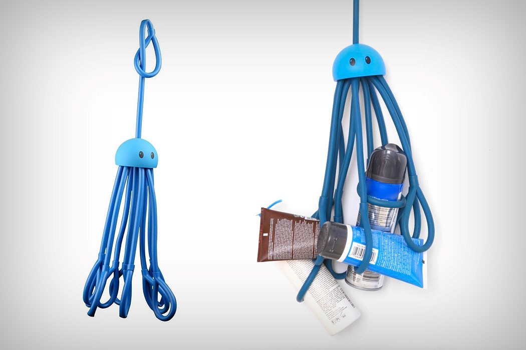 blue，Shelf，Shower Room，Tentacle，octopus，