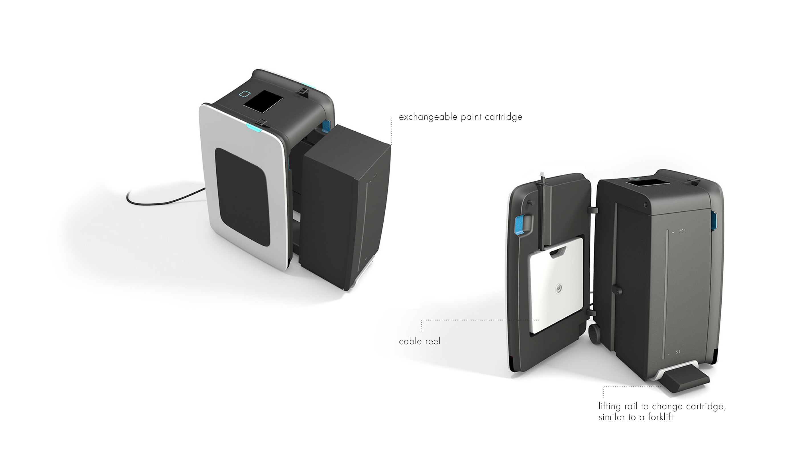 intelligent robot，Building construction，conceptual design，