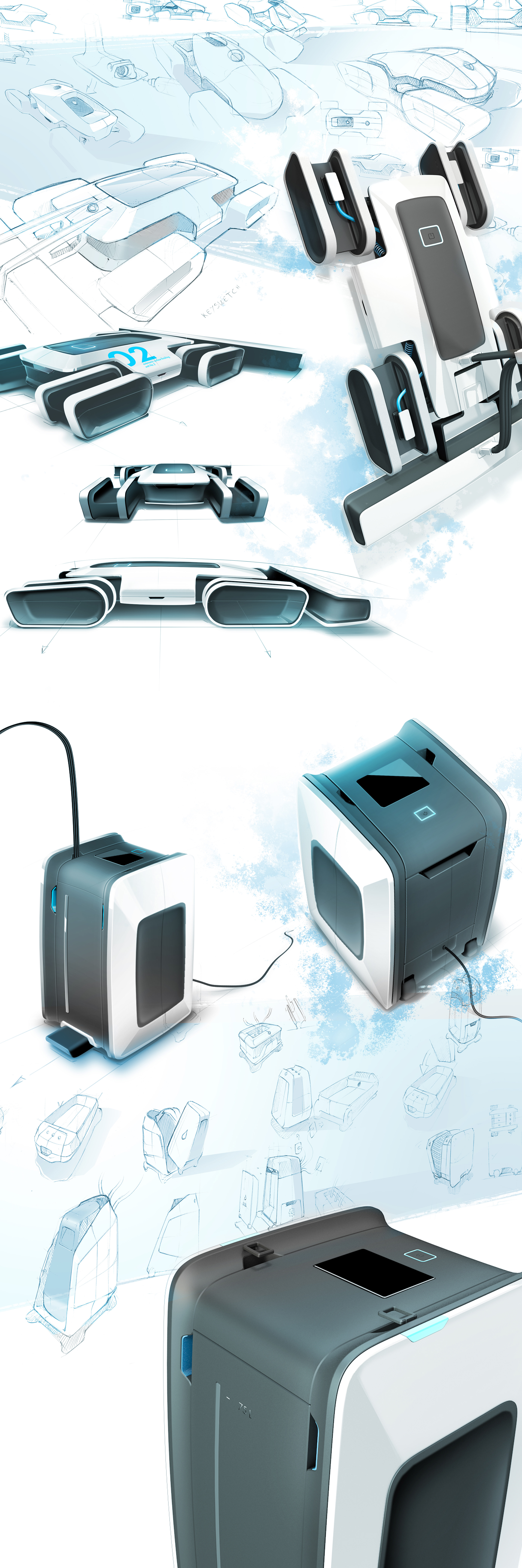 intelligent robot，Building construction，conceptual design，