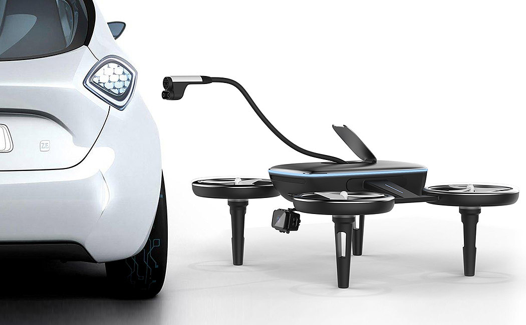 UAV，electric vehicle，