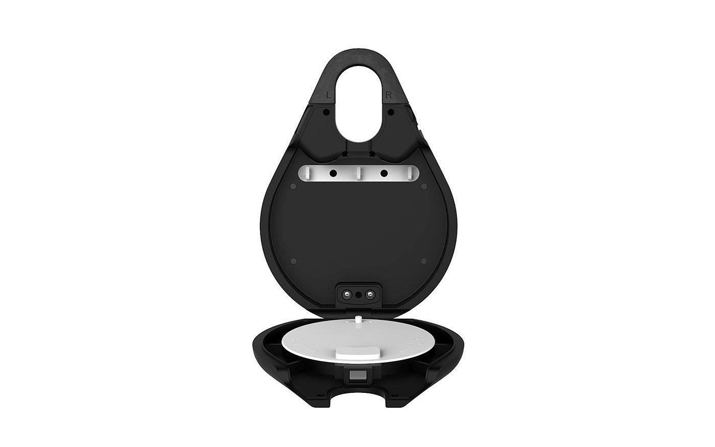 black，3D modeling，Render，Keybox，Lock head，