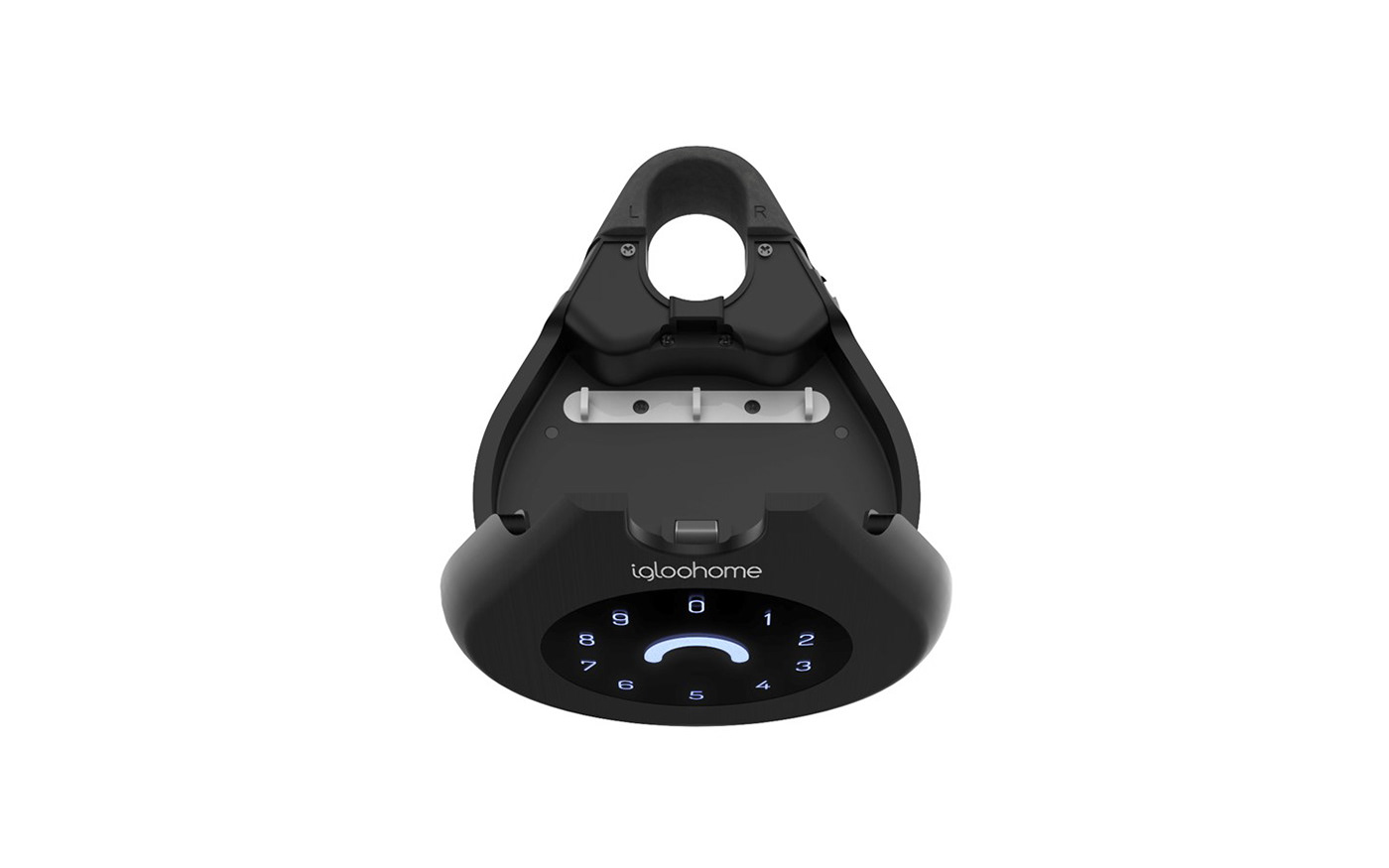 black，3D modeling，Render，Keybox，Lock head，