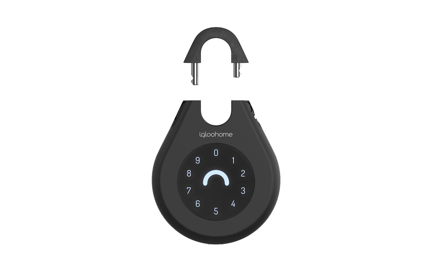 black，3D modeling，Render，Keybox，Lock head，