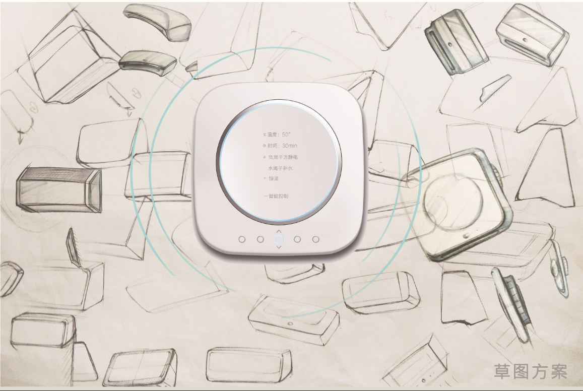 product design，Wall hanging，hair drier，concept，