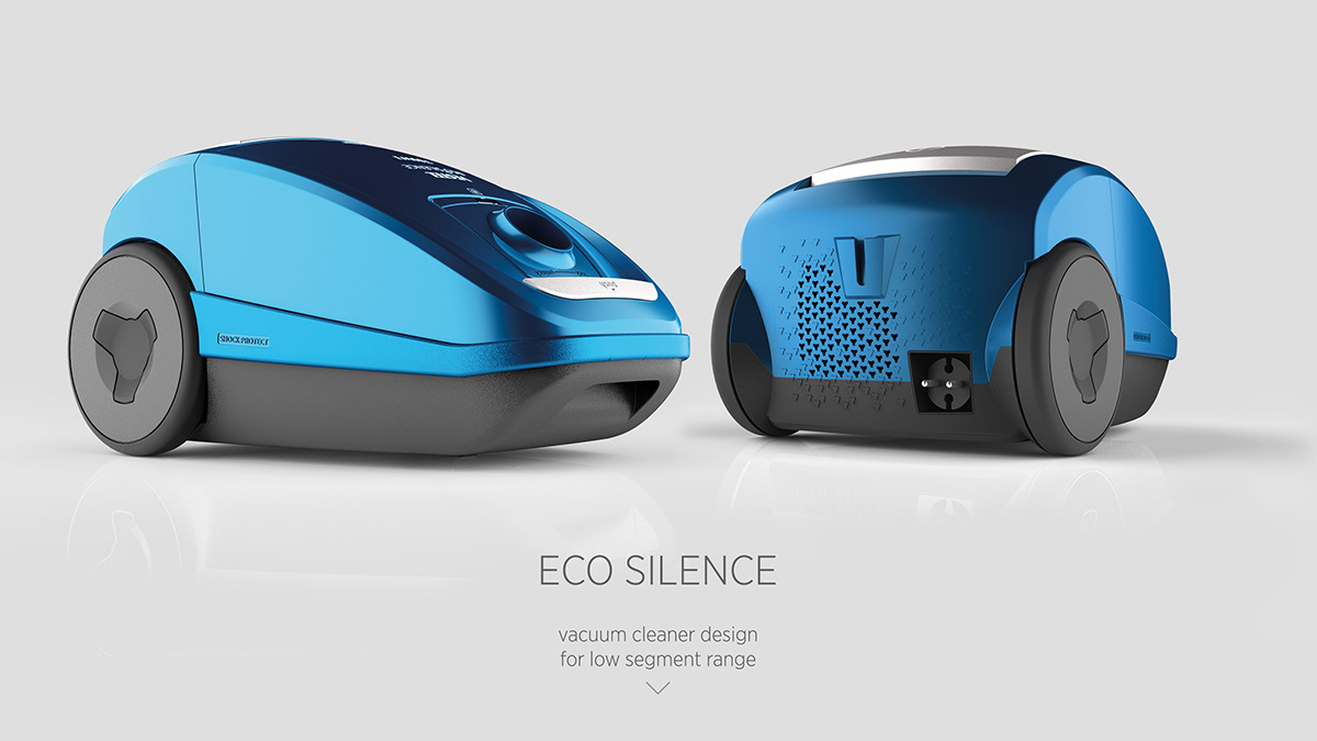 product design，Household Electric Appliances，Vacuum cleaner，Eco Silence，