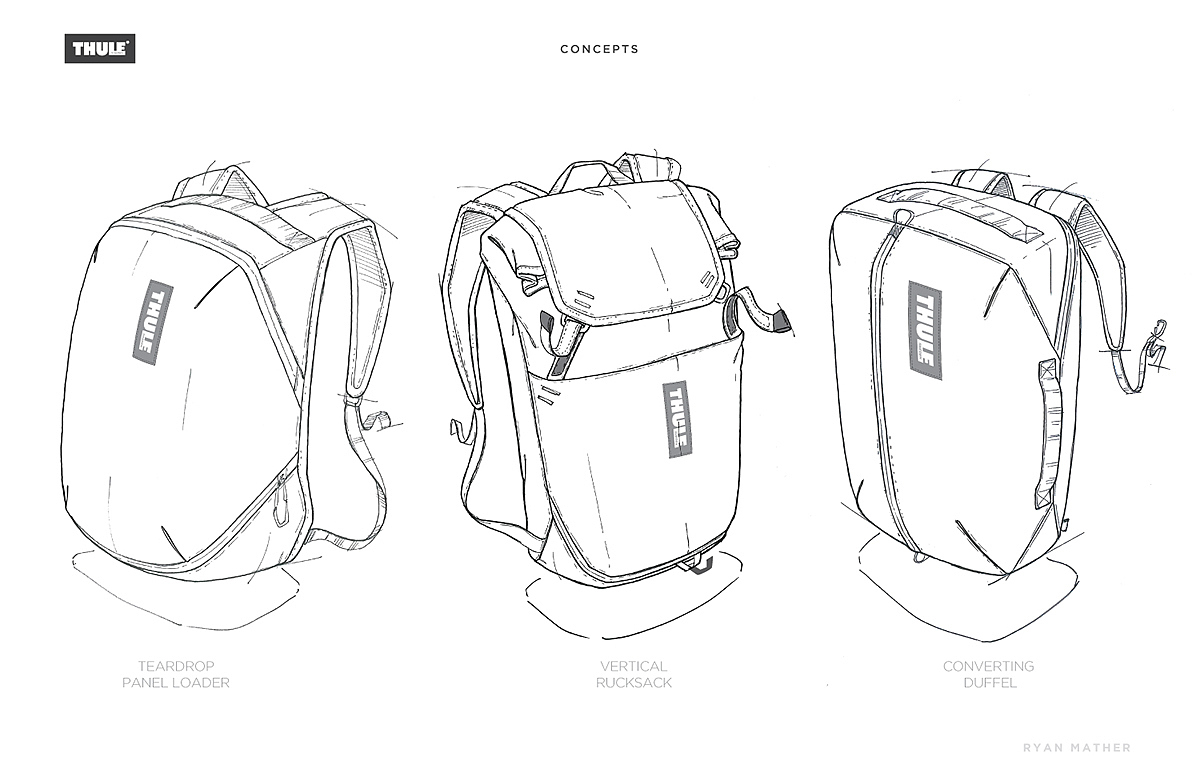 product design，Swedish Tuole，knapsack，Tulvia，