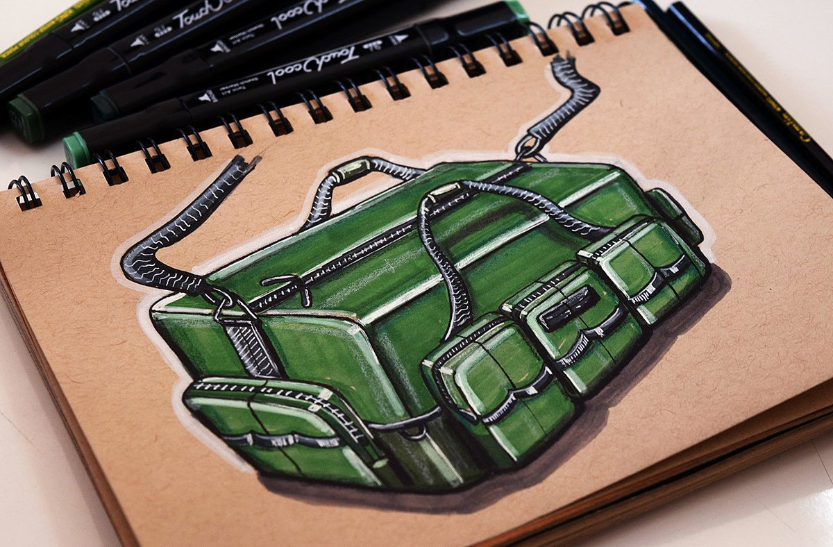 industrial design，product design，Sketch，Industrial hand drawing，