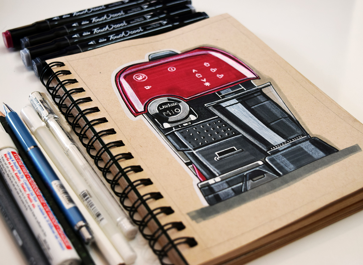industrial design，product design，Sketch，Industrial hand drawing，