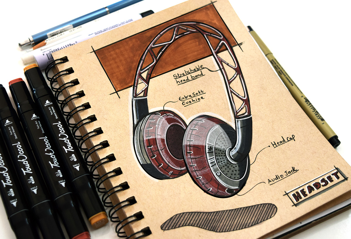 industrial design，product design，Sketch，Industrial hand drawing，