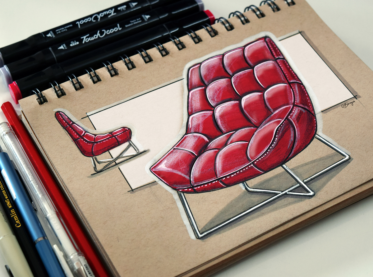 industrial design，product design，Sketch，Industrial hand drawing，