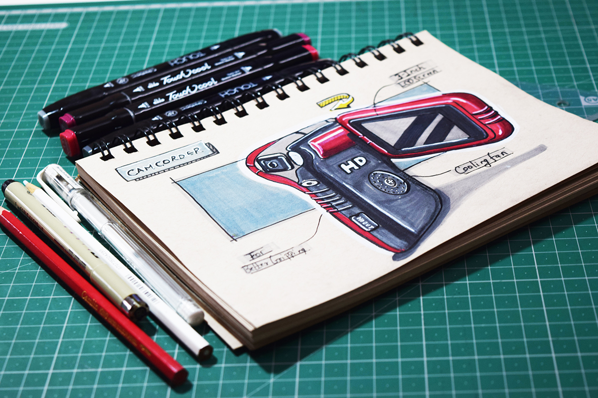 industrial design，product design，Sketch，Industrial hand drawing，