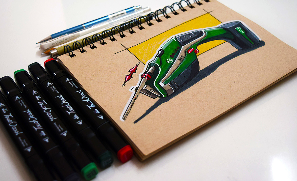 industrial design，product design，Sketch，Industrial hand drawing，