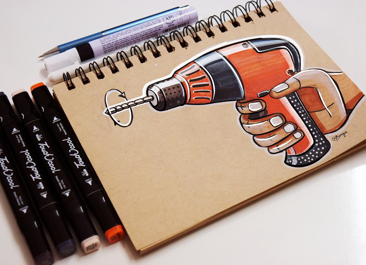 industrial design，product design，Sketch，Industrial hand drawing，
