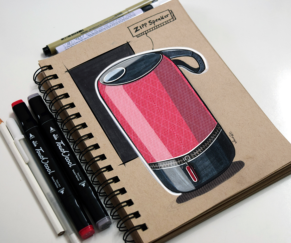 industrial design，product design，Sketch，Industrial hand drawing，