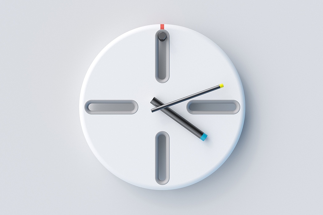 industrial design，product design，Wall clock，PEG，