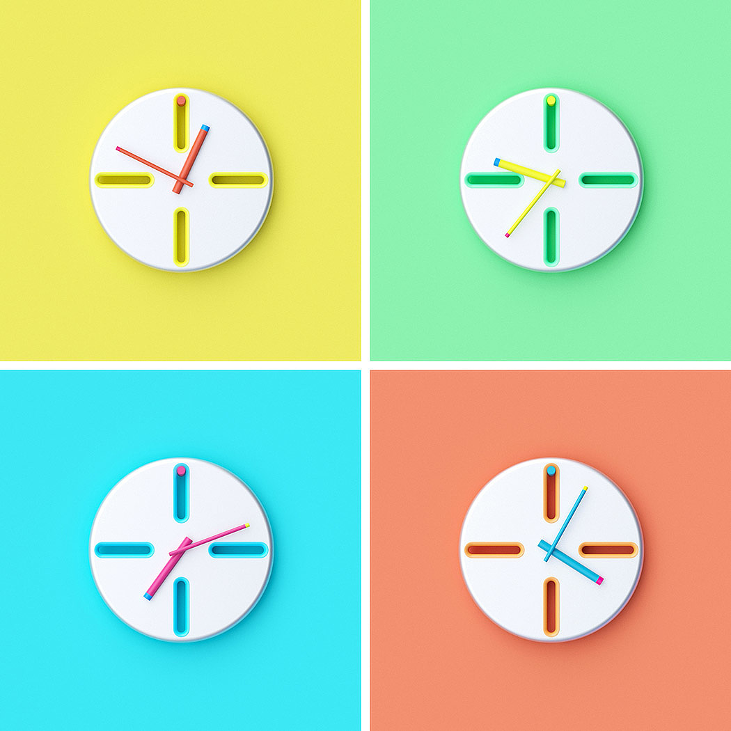 industrial design，product design，Wall clock，PEG，