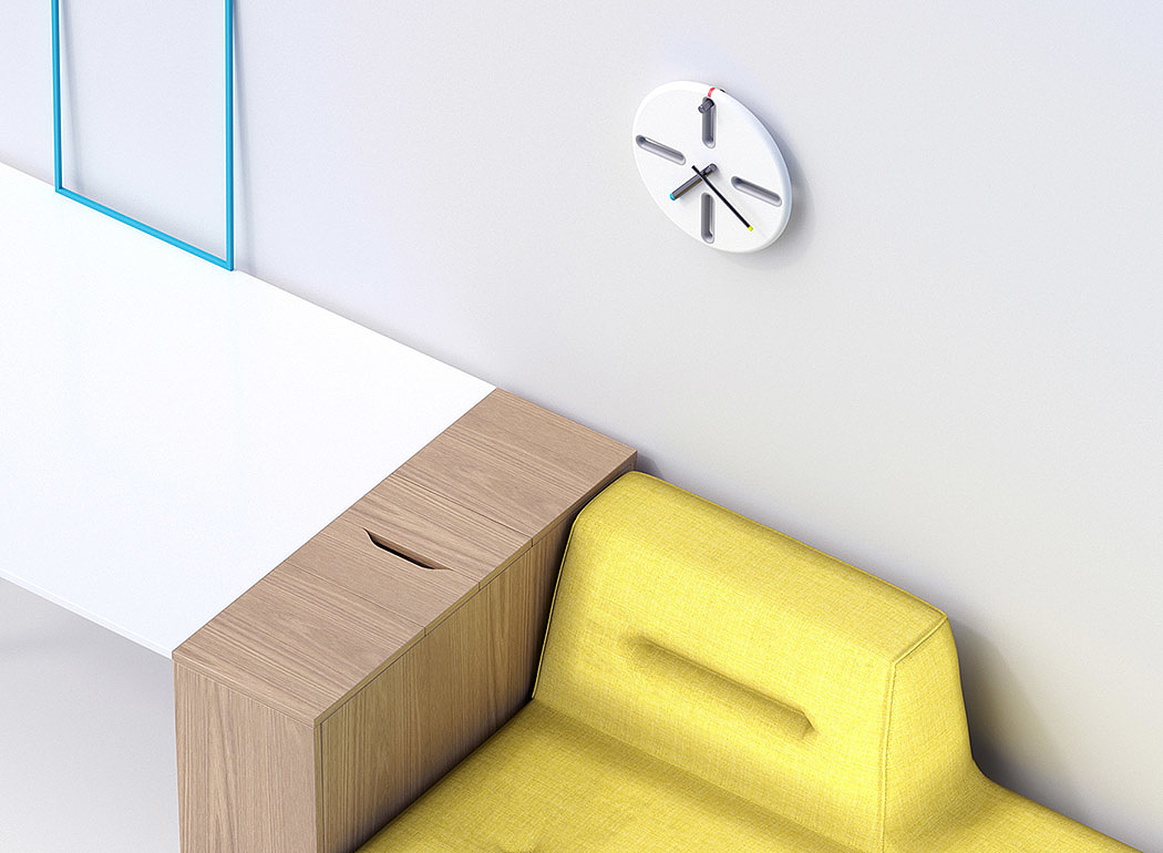 industrial design，product design，Wall clock，PEG，