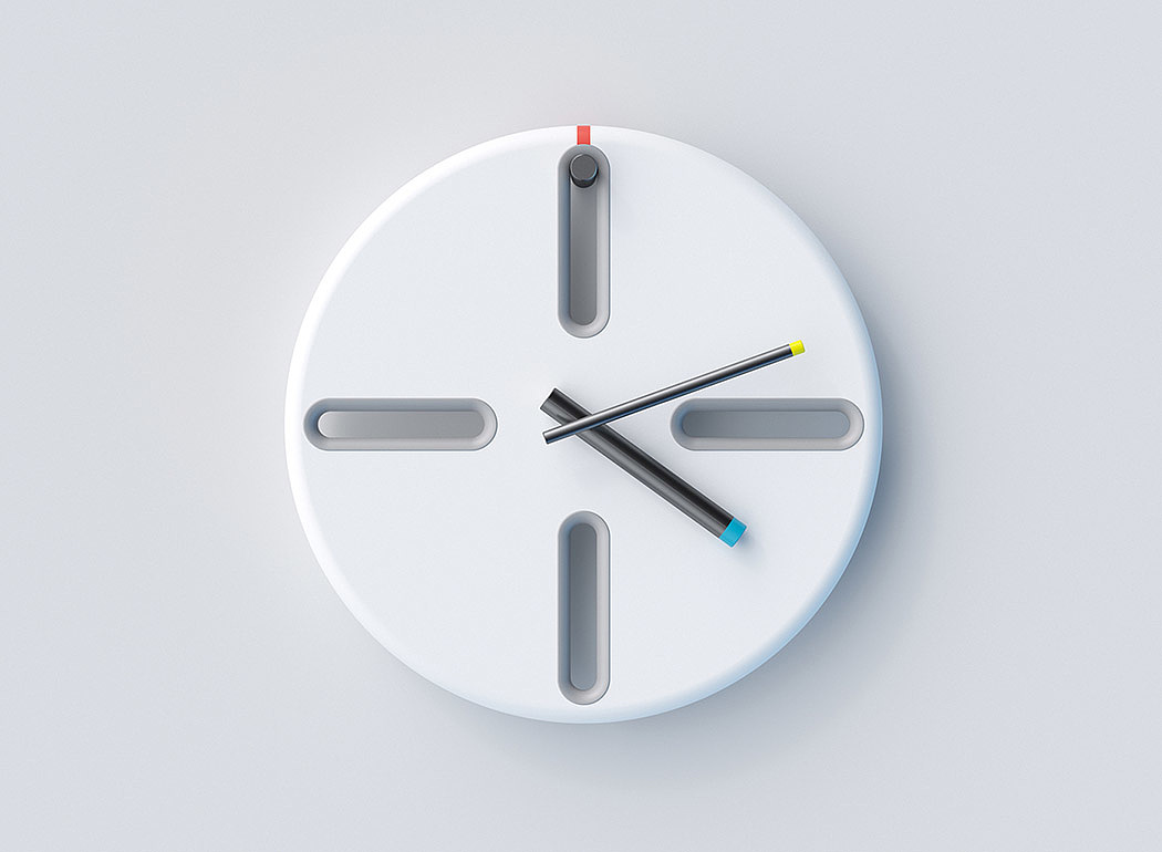 industrial design，product design，Wall clock，PEG，