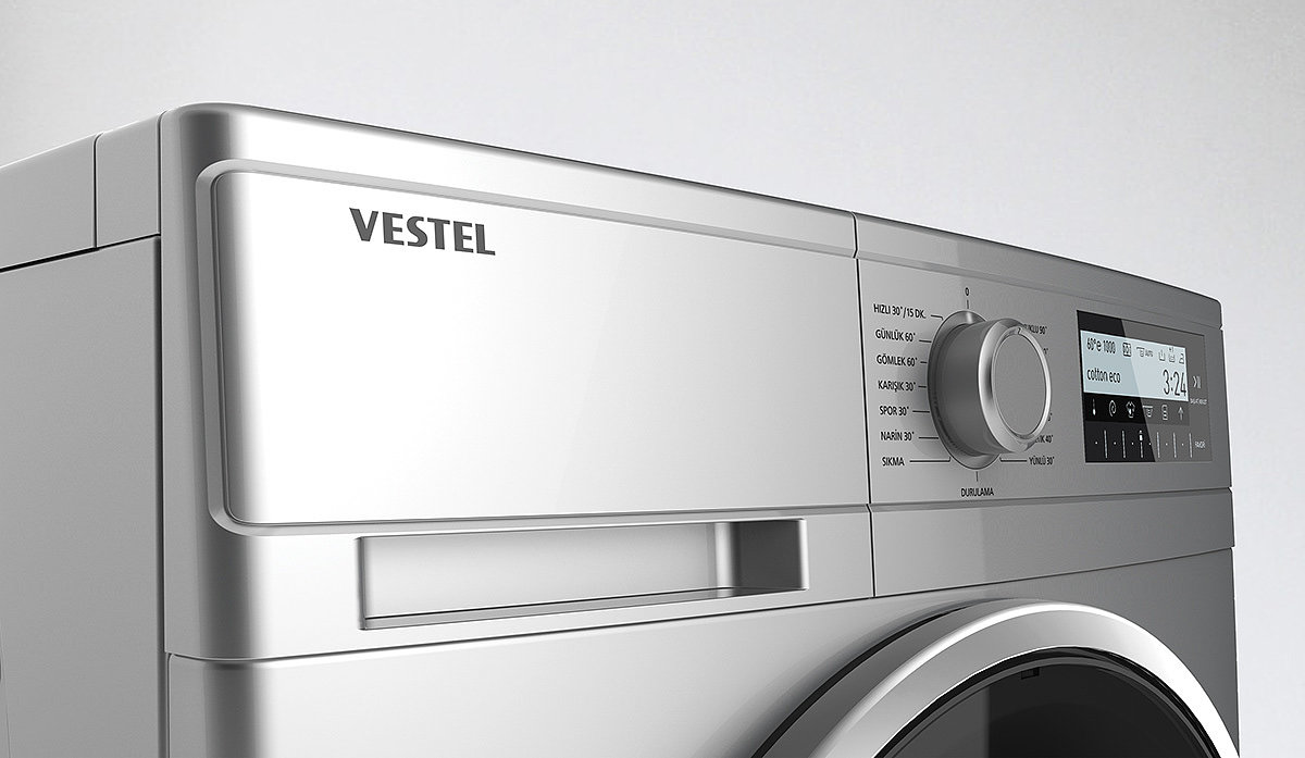 Button design，Operation interface，Washing machine，Vest，