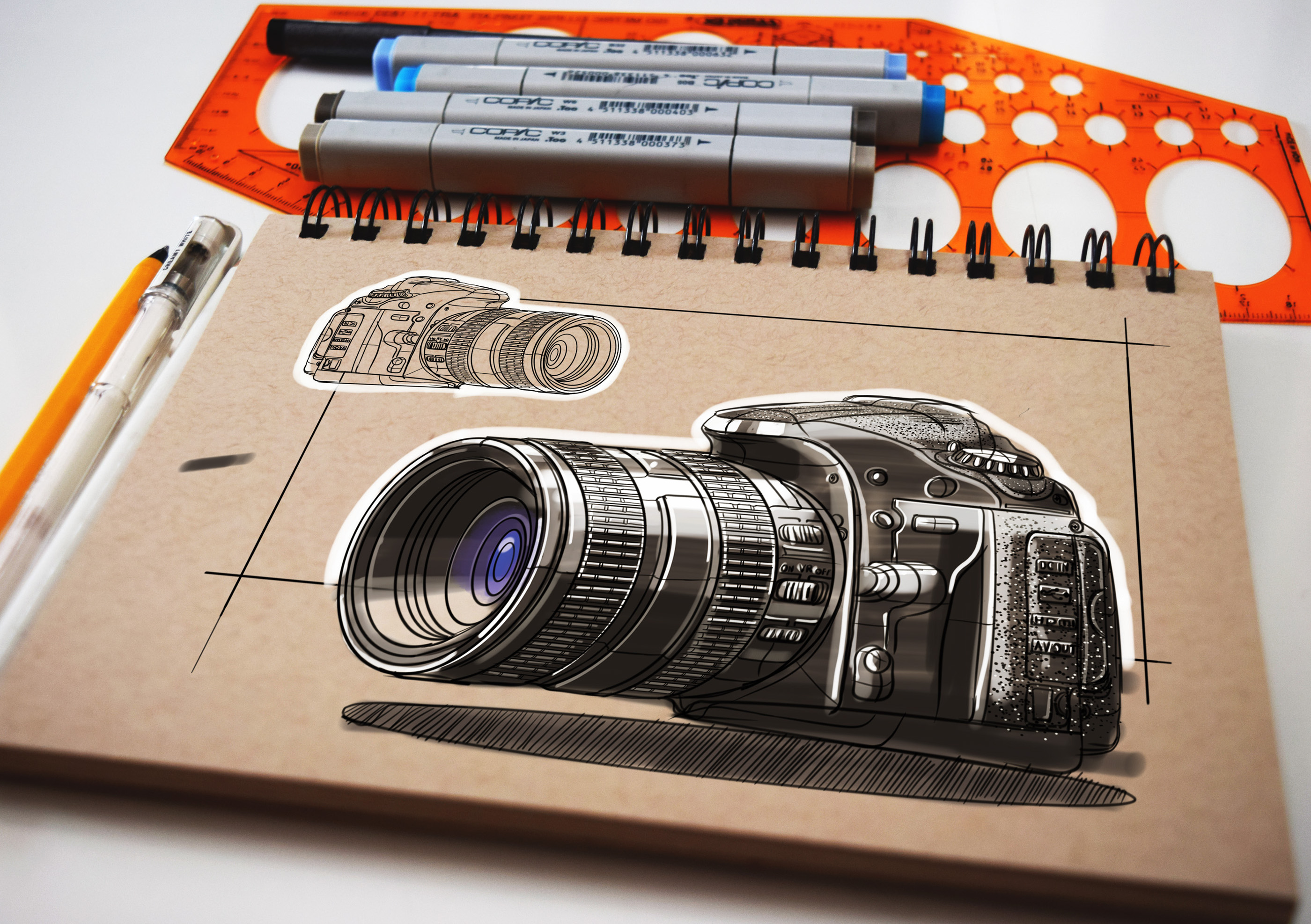 Hand drawn products，Sonagra，Bhagvanji，