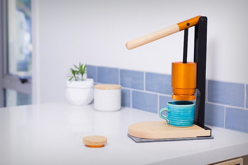 shuanger，Coffee machine，orange，