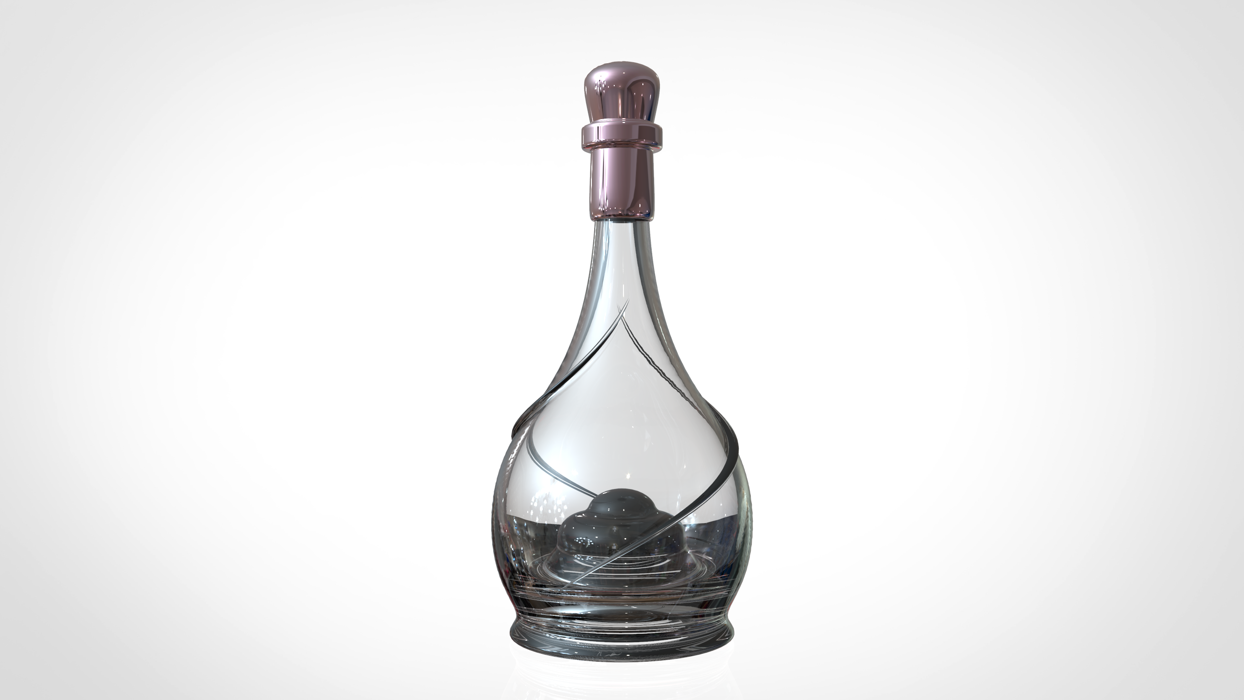 Wine bottle practice，