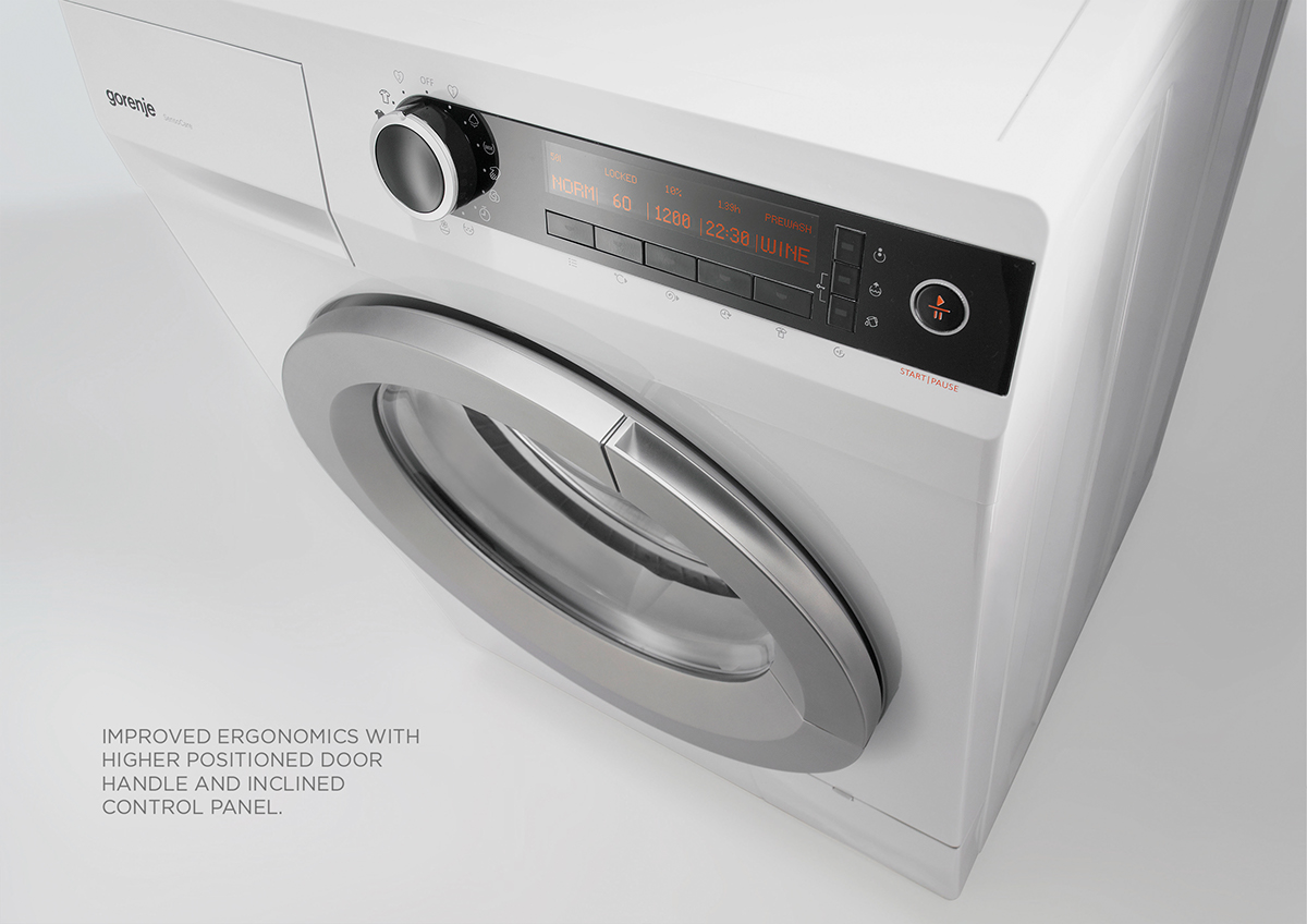 concise，modern，dryer，Washing machine，red dot，