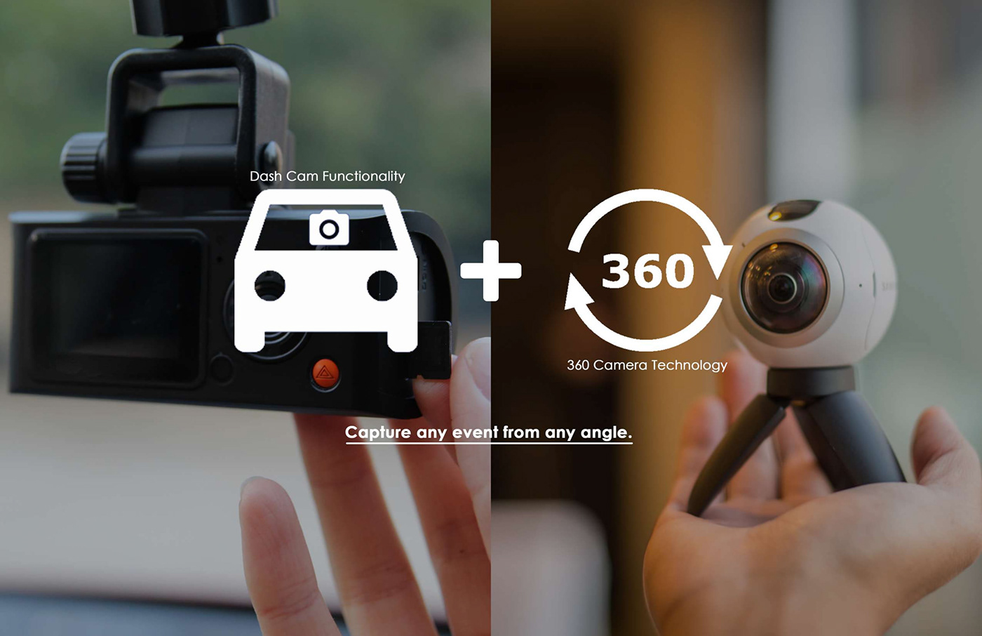 vehicle，black，Driving recorder，360°，Obsidia，