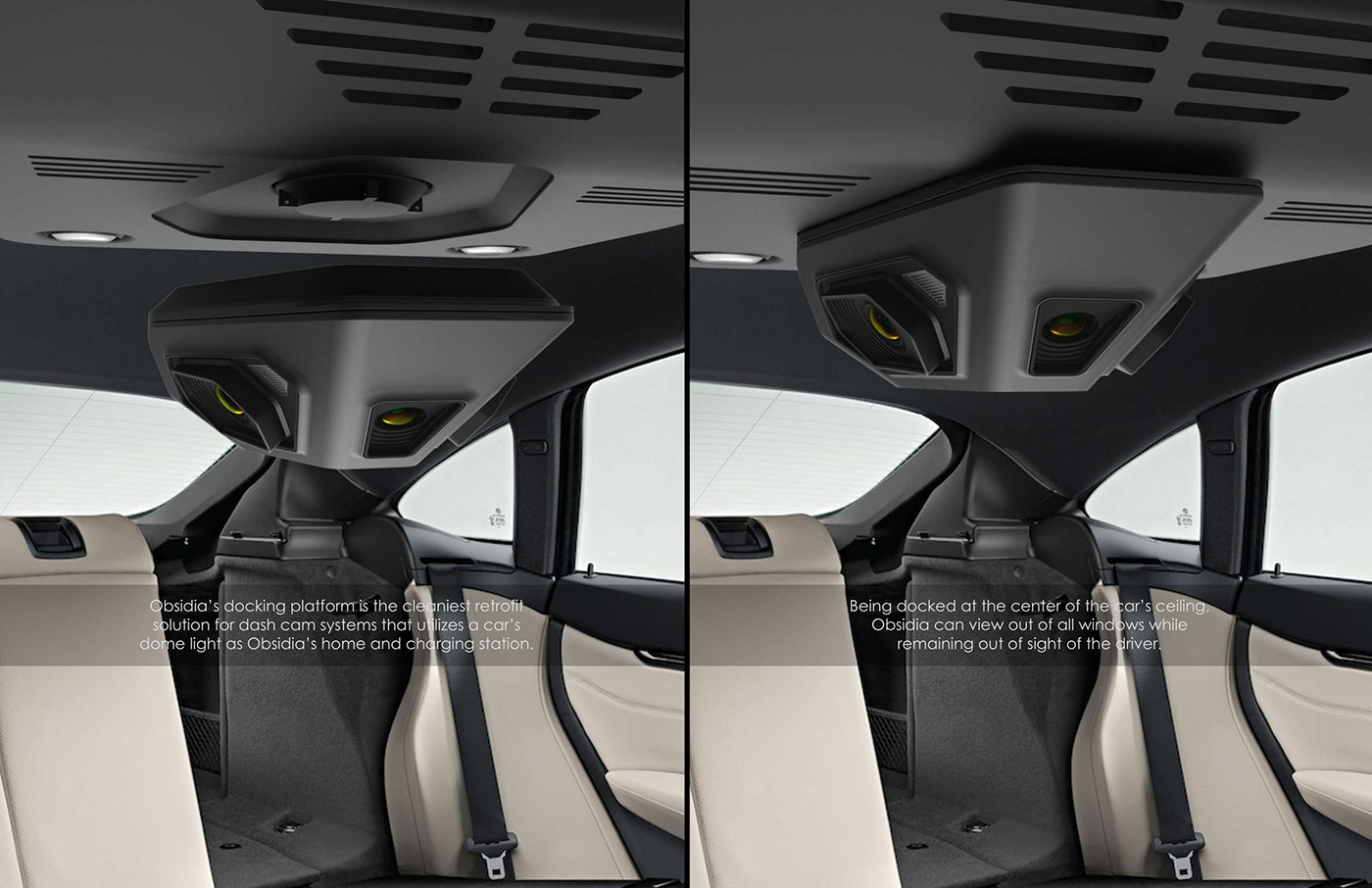 vehicle，black，Driving recorder，360°，Obsidia，