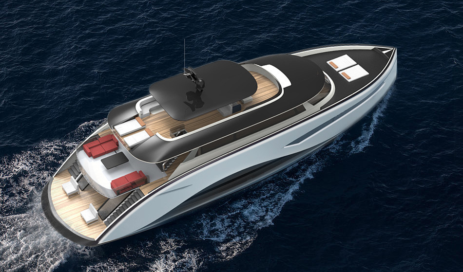 profile，Design，yacht，eclipse，