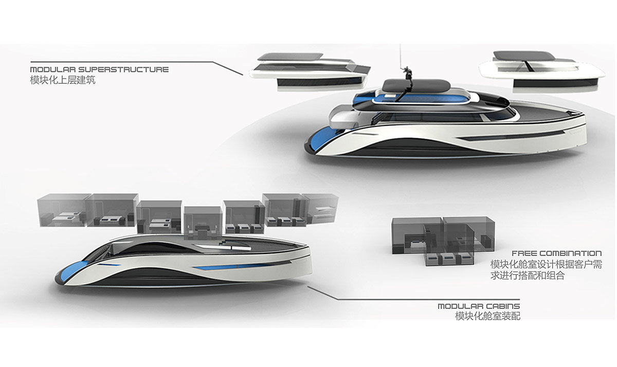 profile，Design，yacht，eclipse，