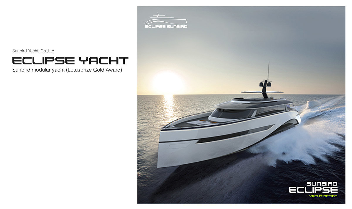 profile，Design，yacht，eclipse，