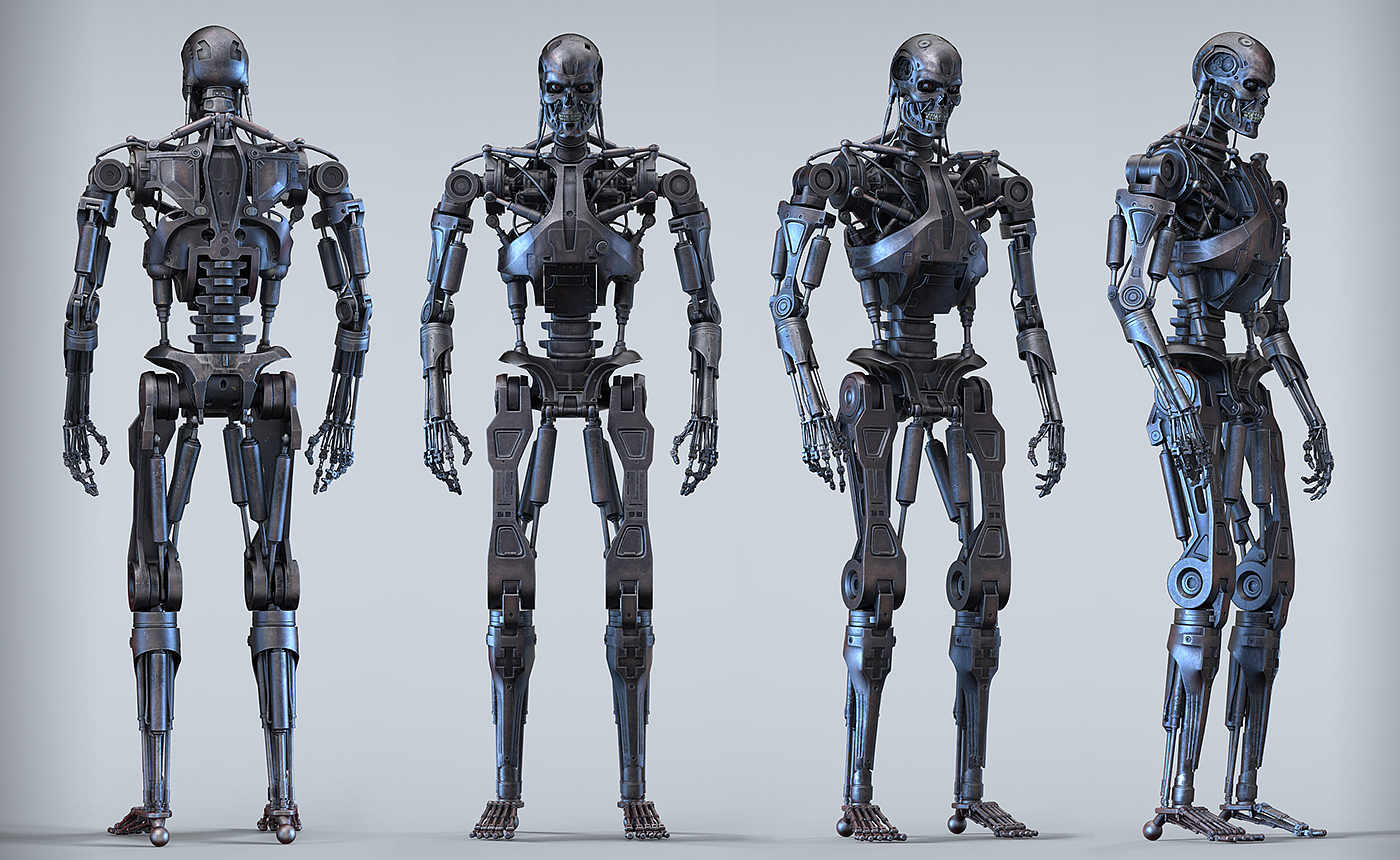 Model，Devil Terminator，intelligence，robot，T-800，