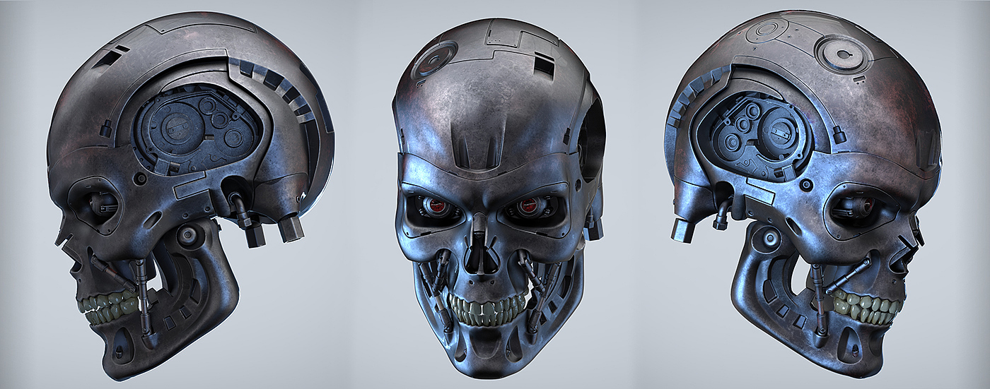 Model，Devil Terminator，intelligence，robot，T-800，
