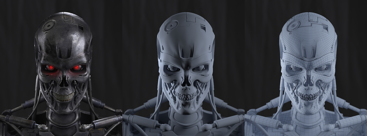 Model，Devil Terminator，intelligence，robot，T-800，