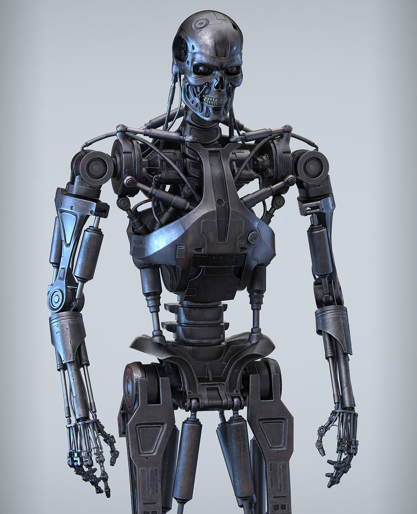 Model，Devil Terminator，intelligence，robot，T-800，