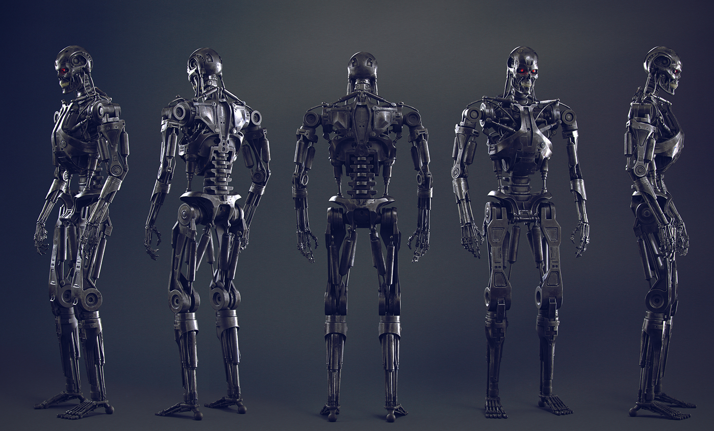Model，Devil Terminator，intelligence，robot，T-800，