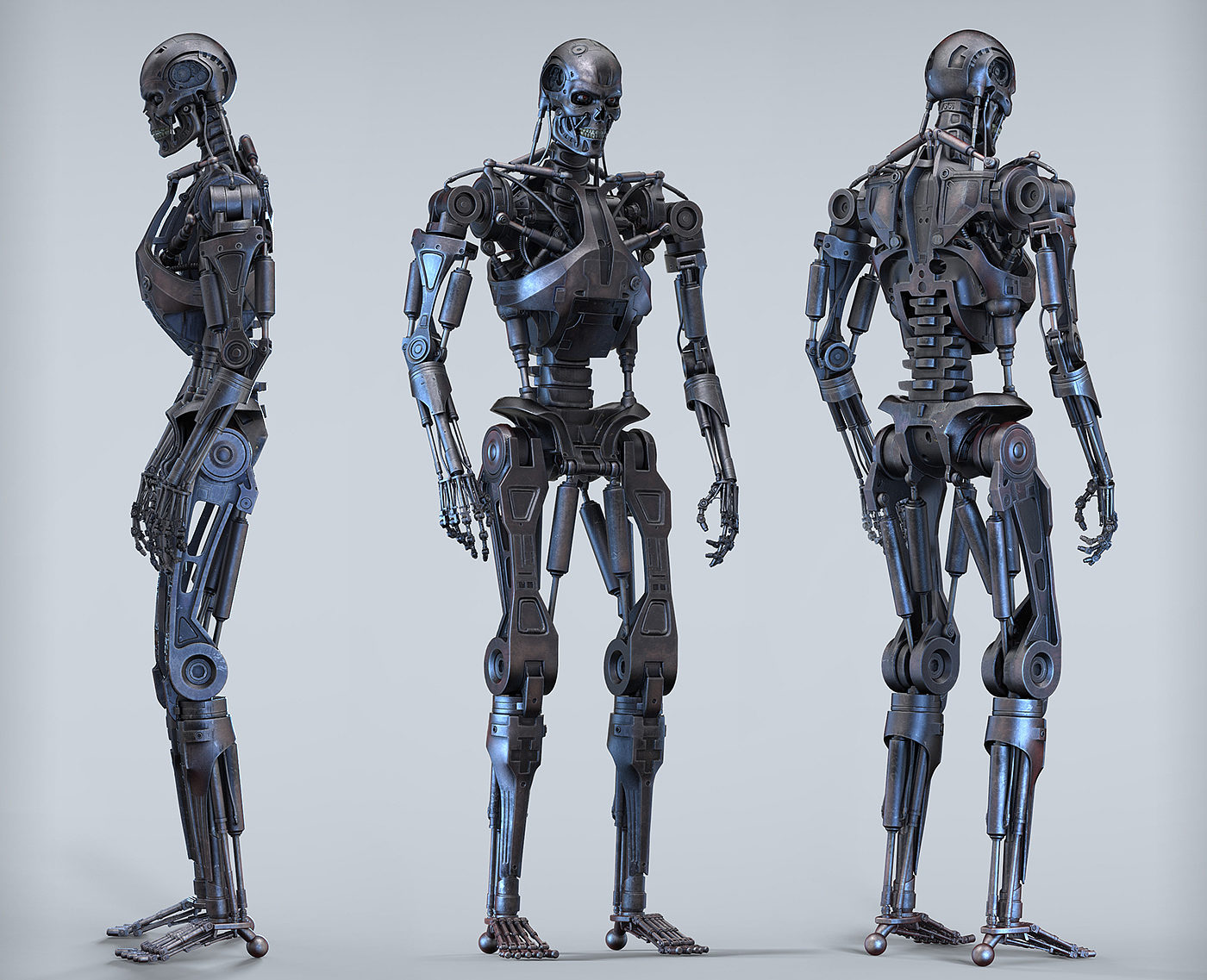 Model，Devil Terminator，intelligence，robot，T-800，