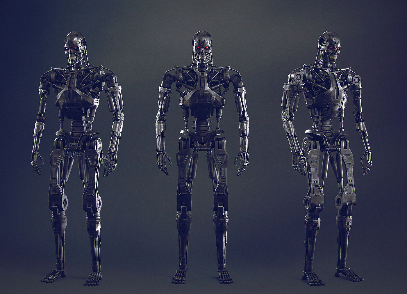 Model，Devil Terminator，intelligence，robot，T-800，