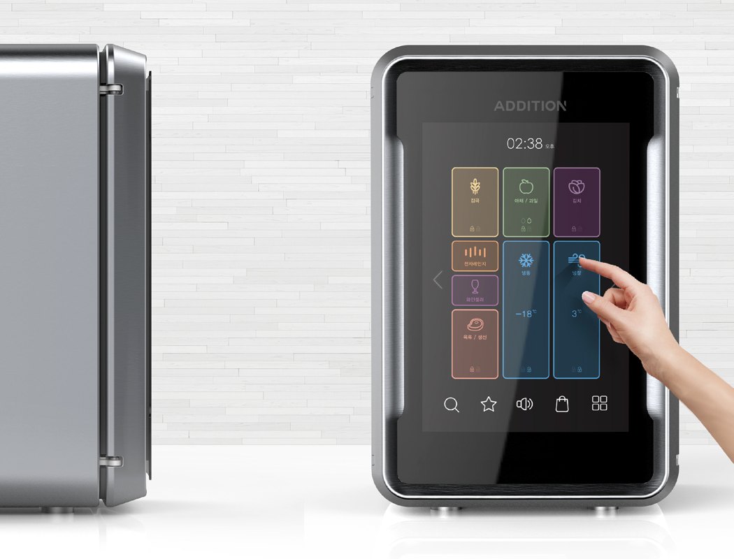 ADDITION，Refrigerator，combination，silver，intelligence，household electrical appliances，