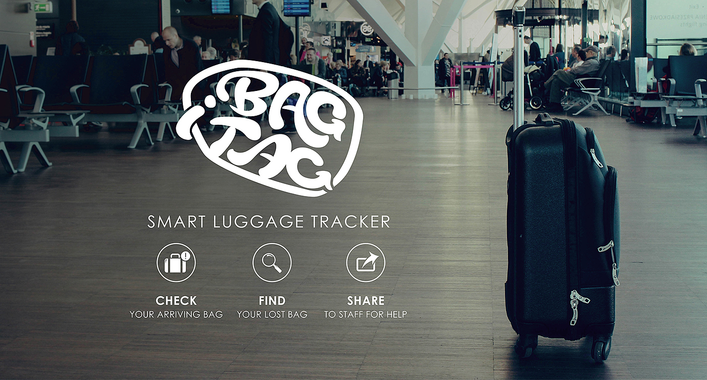 waterproof，Bluetooth，exclamatory mark，luggage，Consignment，go out，BagiTag，Tag，